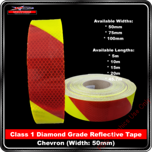 Product Backgrounds - Tape - 3M FYG Tape Yellow Red Chevron 50 LEFT