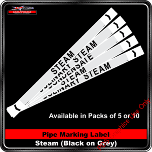 Steam (Black on Silver-Grey)