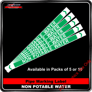 Pipe Markers - Non Potable Water