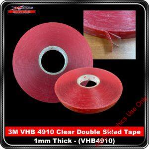 3M VHB 4910 Clear Double Sided Tape (1mm Thick) - PDS