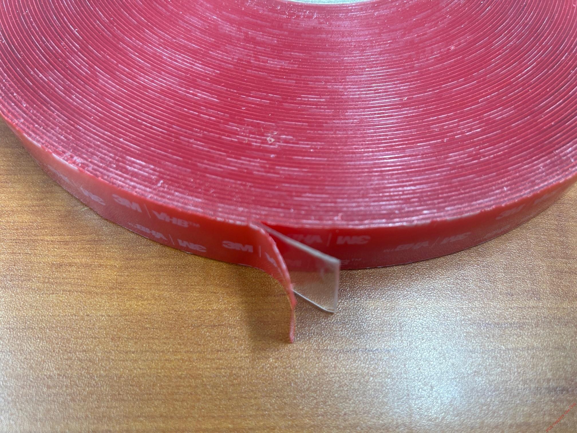 3M VHB 4910 Clear Double Sided Tape (1mm Thick) - Image 2