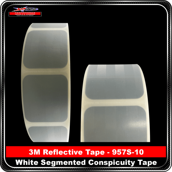 3M Reflective Tape – 957S-10 White Segmented Conspicuity Tape - PDS