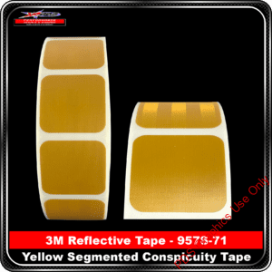 3M Reflective Tape – 957S-71 Yellow Segmented Conspicuity Tape - PDS