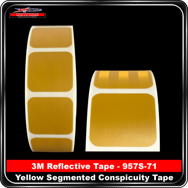 3M Reflective Tape – 957S-71 Yellow Segmented Conspicuity Tape - PDS