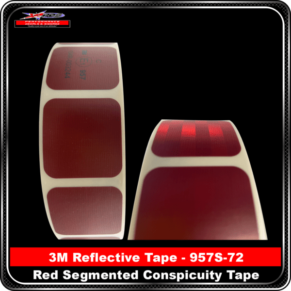 3M Reflective Tape – 957S-72 Red Segmented Conspicuity Tape - PDS