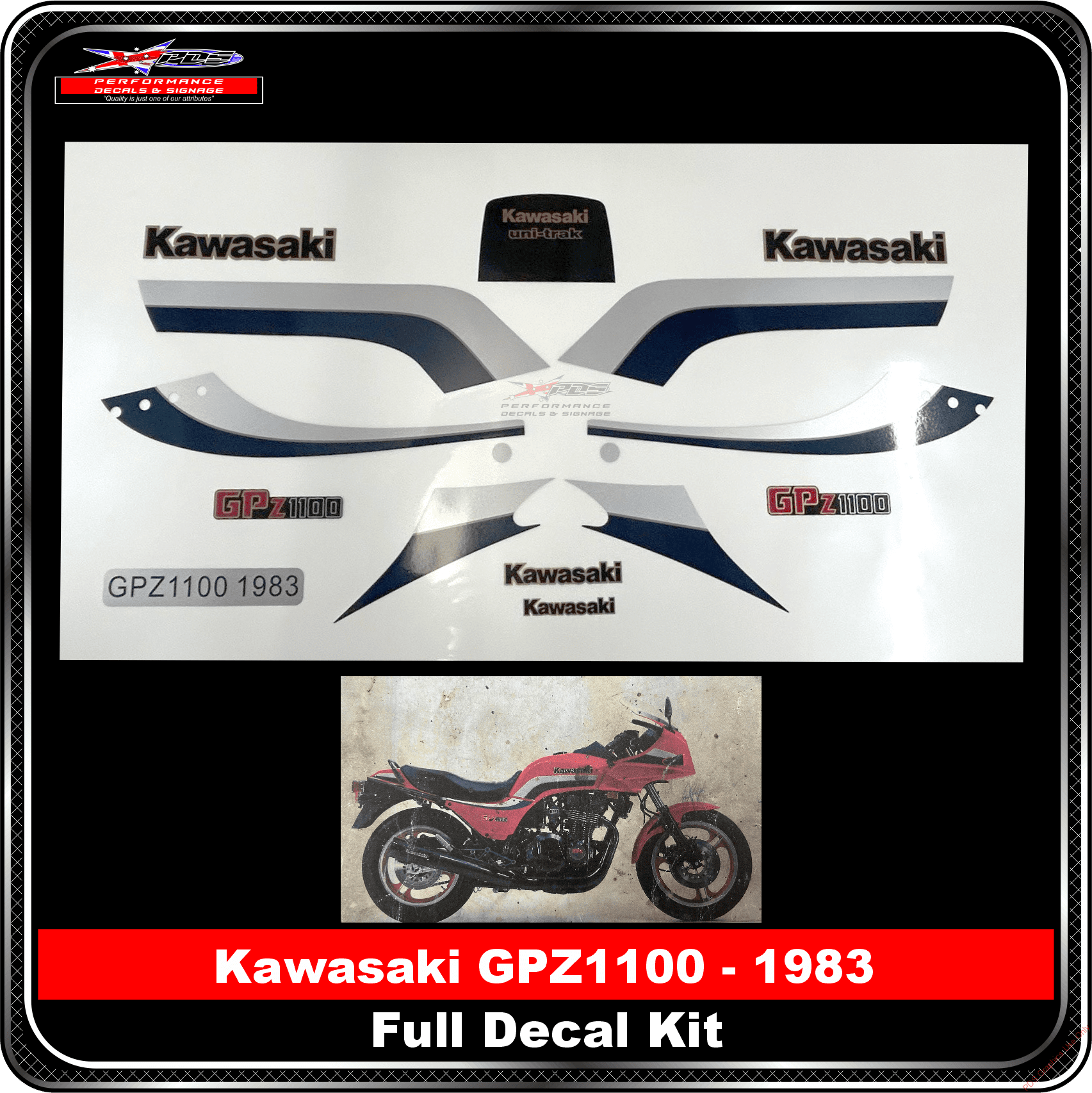 Kawasaki GPZ1100 - 1983